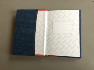 genbrug, notebook, denim notebook, notebook cover af denim