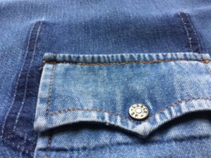 Wrangler vintage skjorte opfrisket af BEVAR
